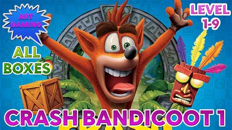 how to get over metal boxes in crash bandicoot|crash bandicoot 1 all boxes.